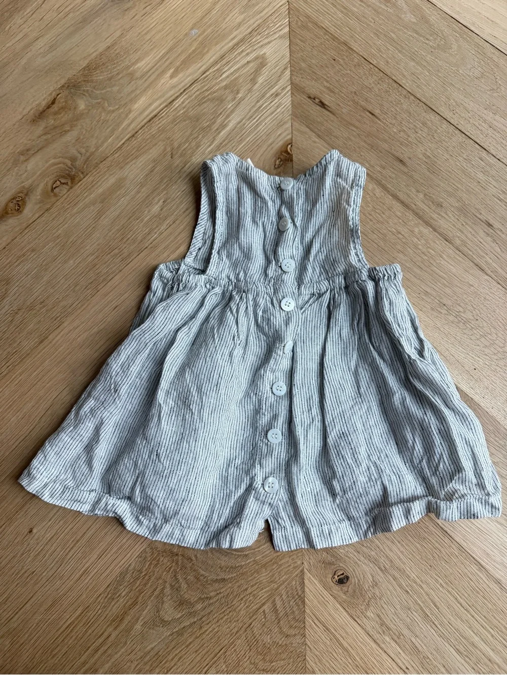 Marlow and Mae button baby dress